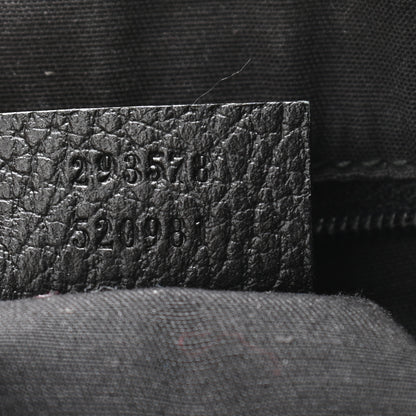Gucci Nylon Monogram Medium Abbey Shoulder Bag Black 6 of 9