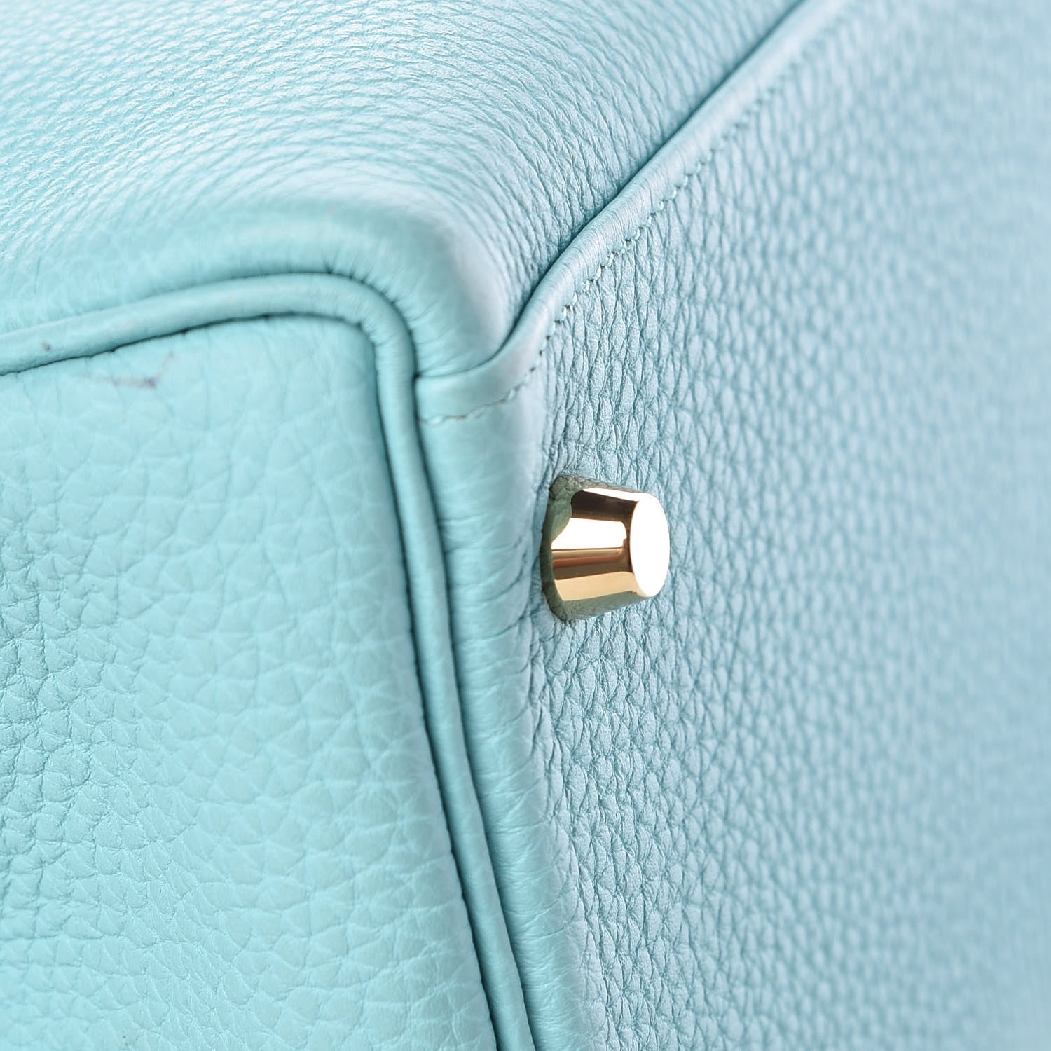 Hermes Togo Kelly Retourne 32 Bleu Atoll 30 of 33
