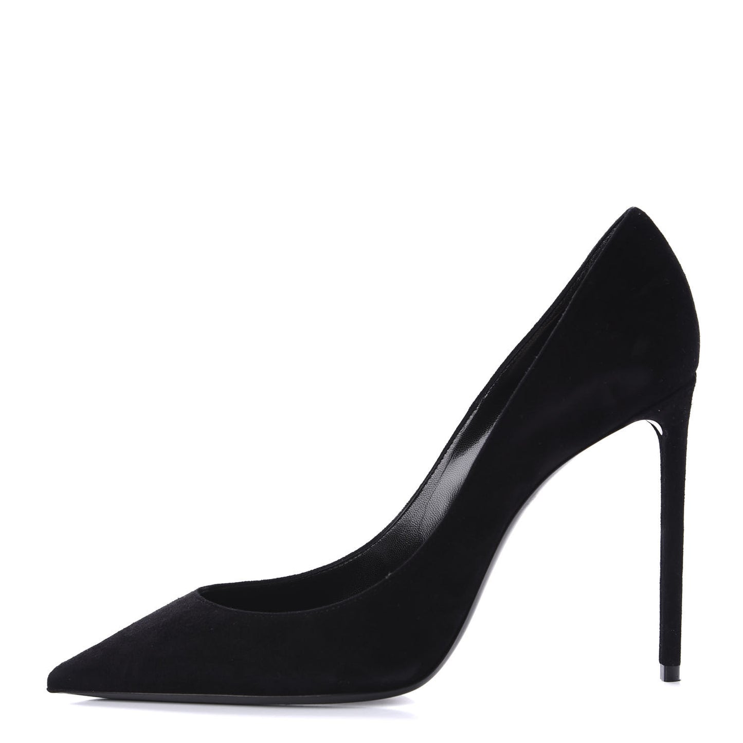 Suede Calfskin Zoe Pumps 39 Black