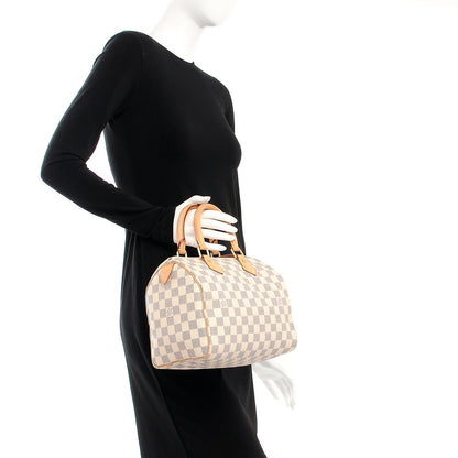 Louis Vuitton Damier Azur Speedy 25 2 of 12