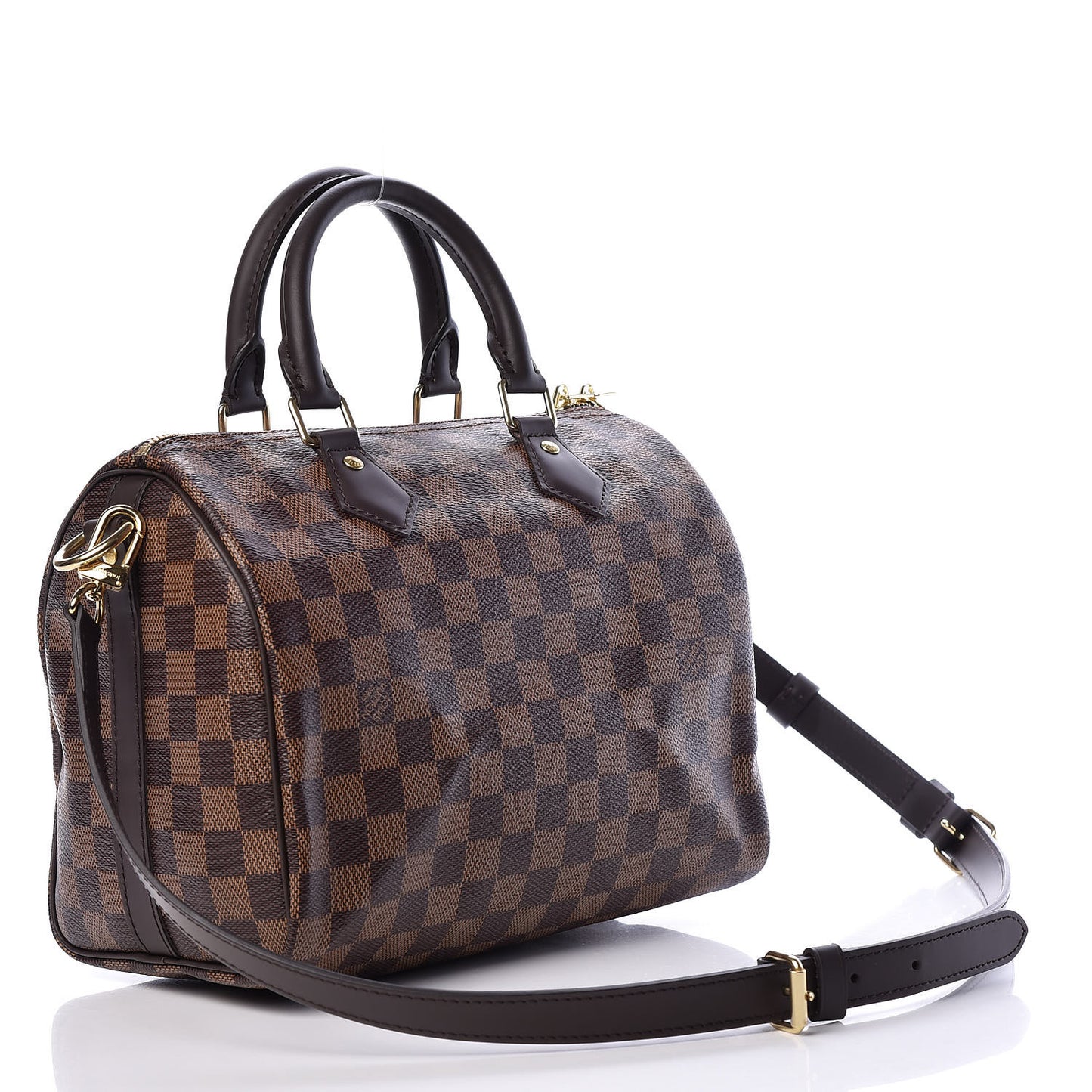 Damier Ebene Speedy Bandouliere 25