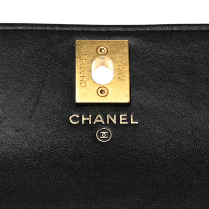 Chanel Lambskin Quilted Pillow Crush Wallet On Chain WOC Black 6 of 11