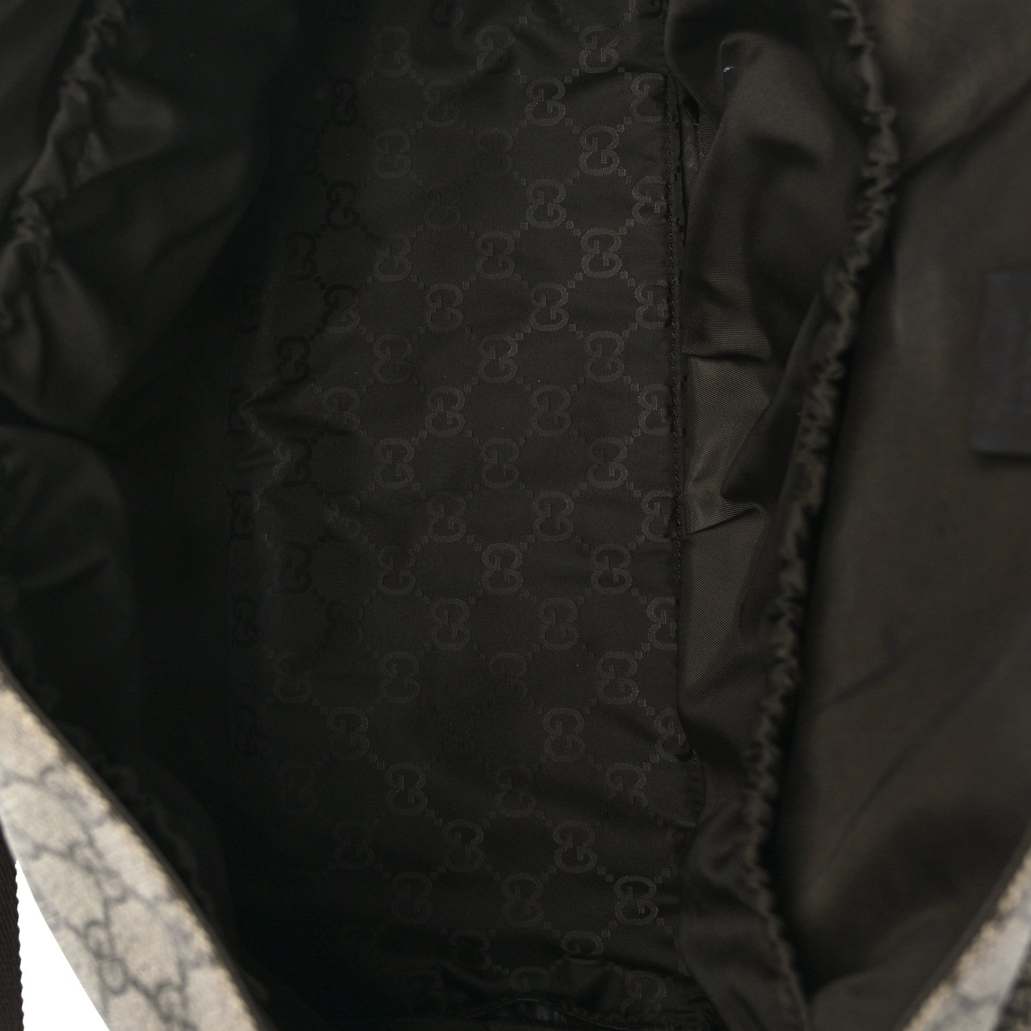 Gucci GG Plus Monogram Messenger Diaper Bag Dark Brown 5 of 9