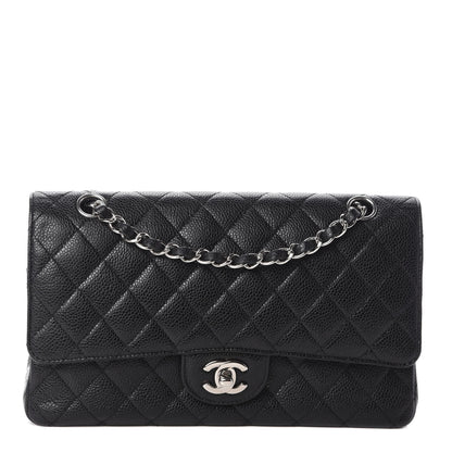 Chanel Caviar Quilted Medium Double Flap Black 1 of 10