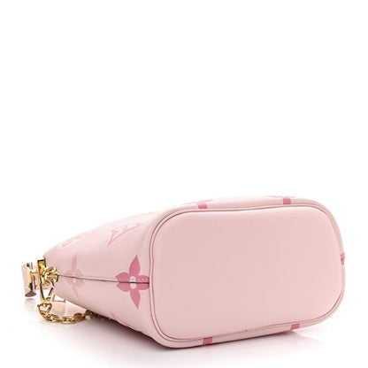 Louis Vuitton Empreinte Monogram Giant By The Pool Marshmallow Hobo PM Bouton De Rose 4 of 10