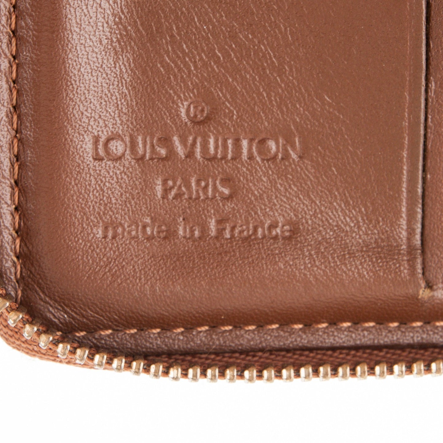 Vernis Broome Zip Wallet Bronze