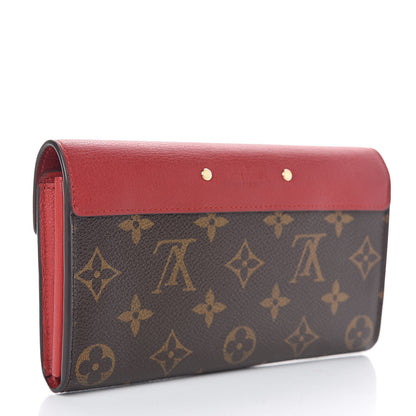 Louis Vuitton Monogram Pallas Wallet Cherry 3 of 6