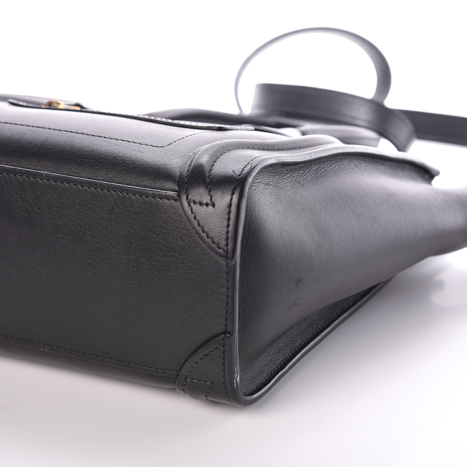 Celine Smooth Calfskin Nano Luggage Black 12 of 12