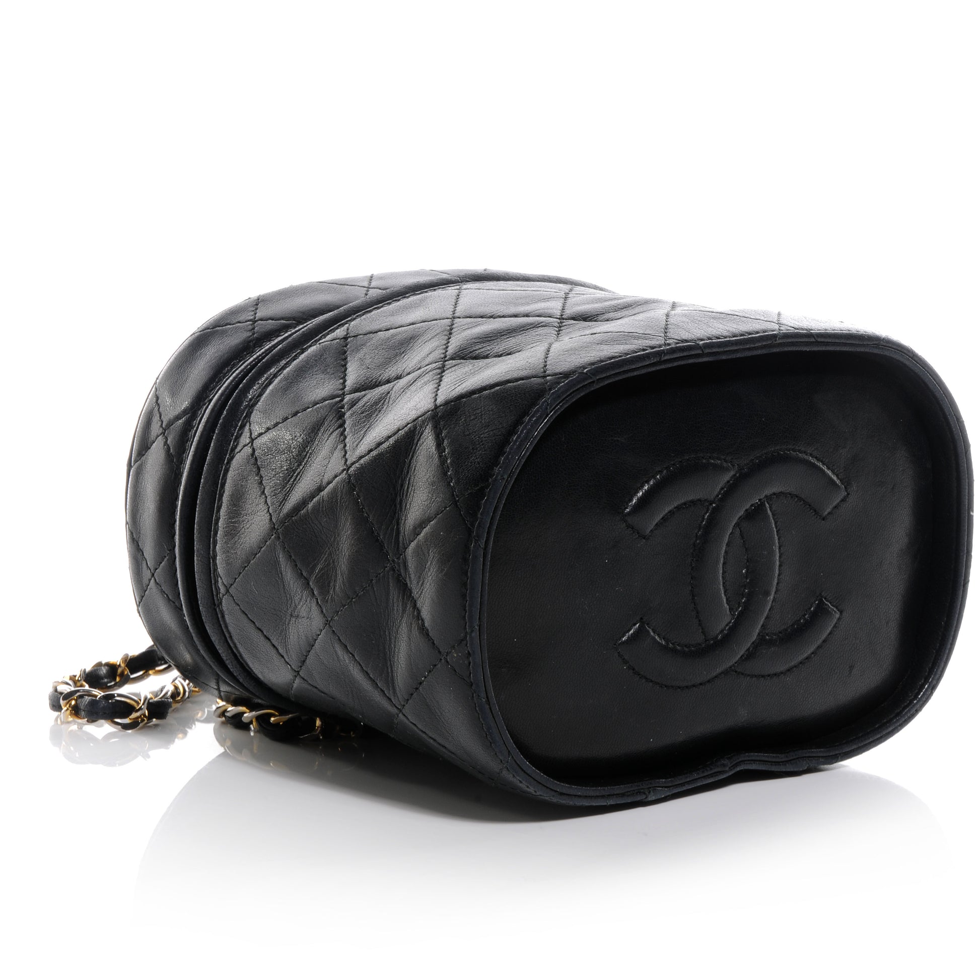 Chanel Lambskin CC Tassel Shoulder Bag Black 4 of 8
