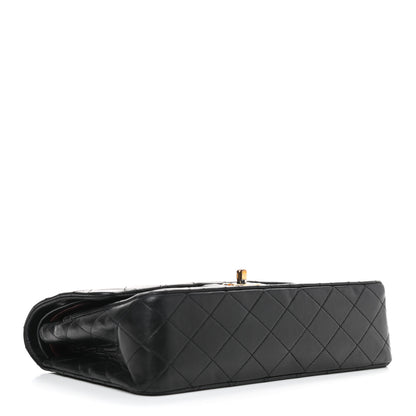 Chanel Lambskin Quilted Medium Double Flap Black 4 of 11