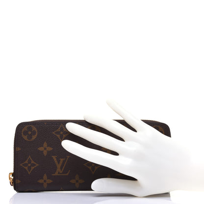 Louis Vuitton Monogram Clemence Wallet Fuchsia 2 of 11