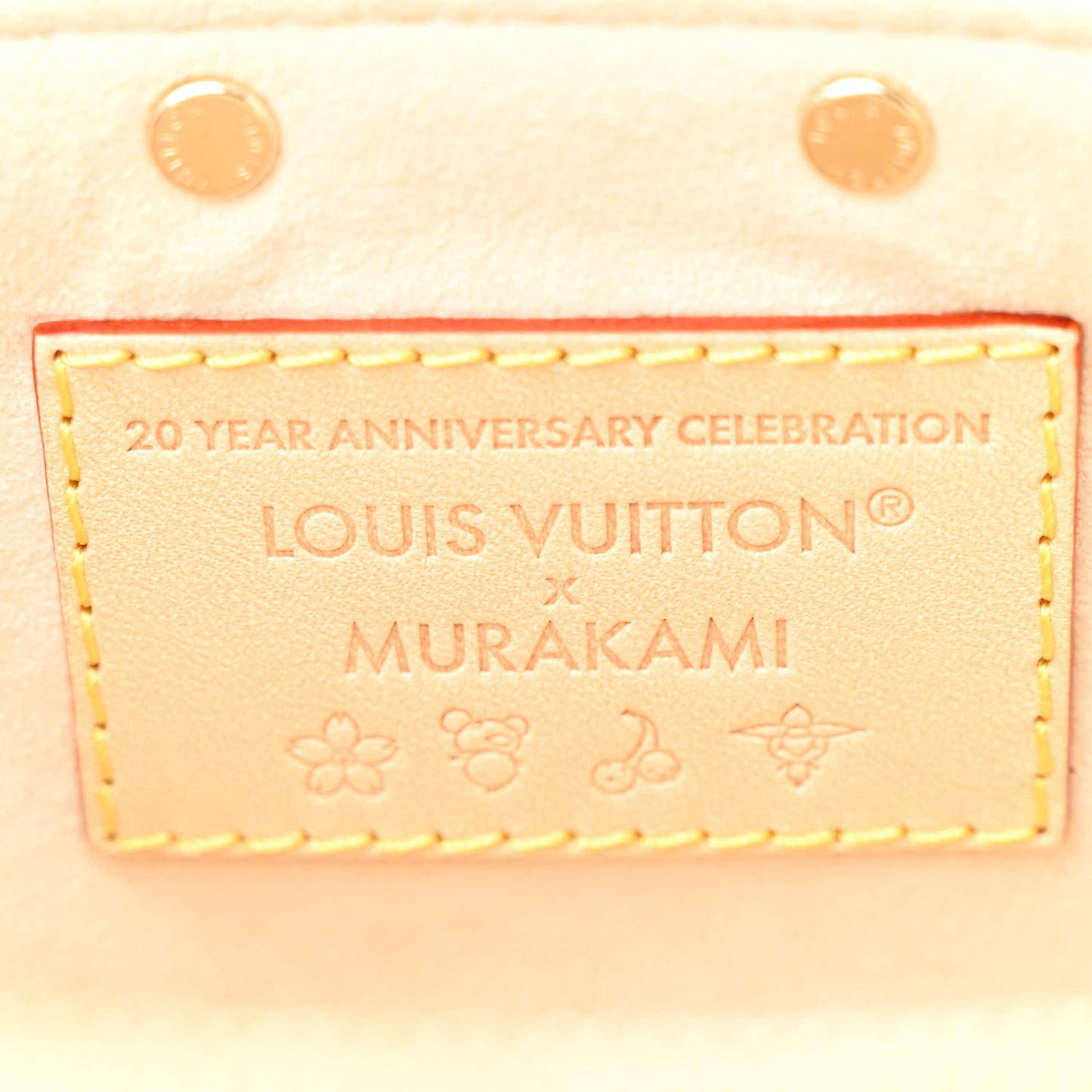 LV X TM Monogram Multicolor Pochette Accessories White