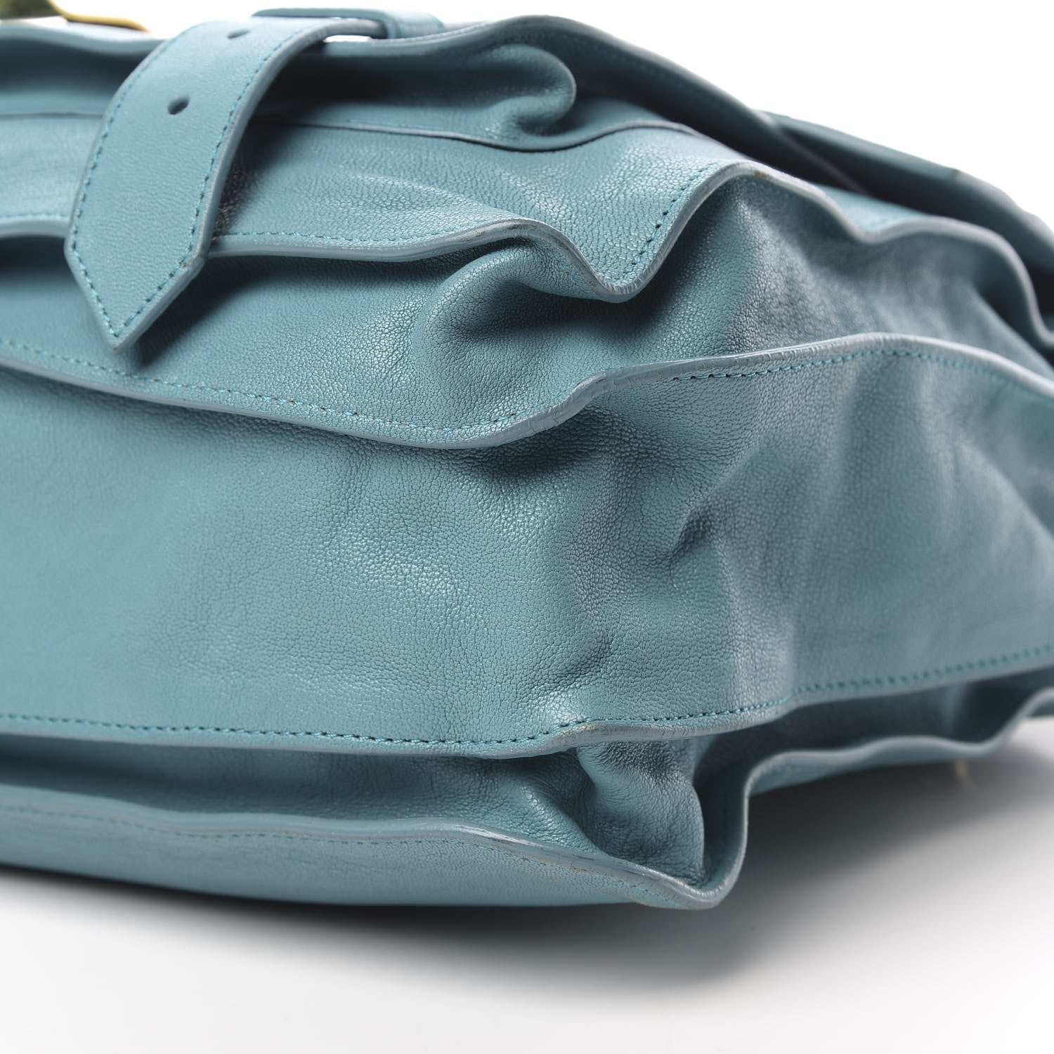 Proenza Schouler Lambskin Large PS1 Satchel Lagoon 12 of 16