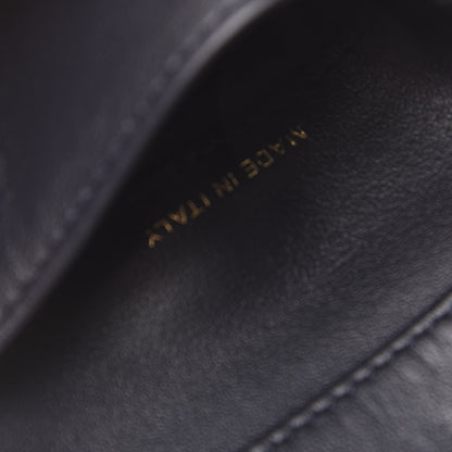 Chanel Caviar Quilted Compact Flap Wallet Navy 7 of 10