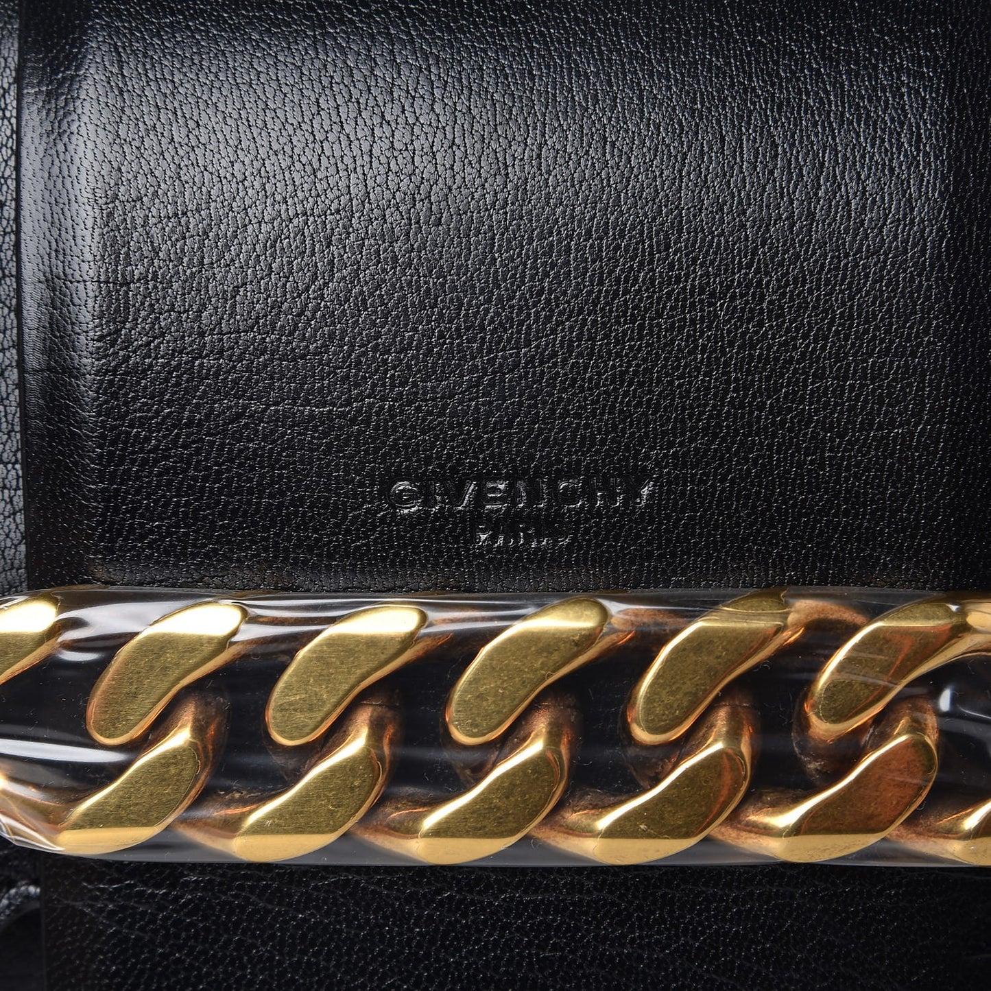 Goatskin Infinity Flap Bag Black