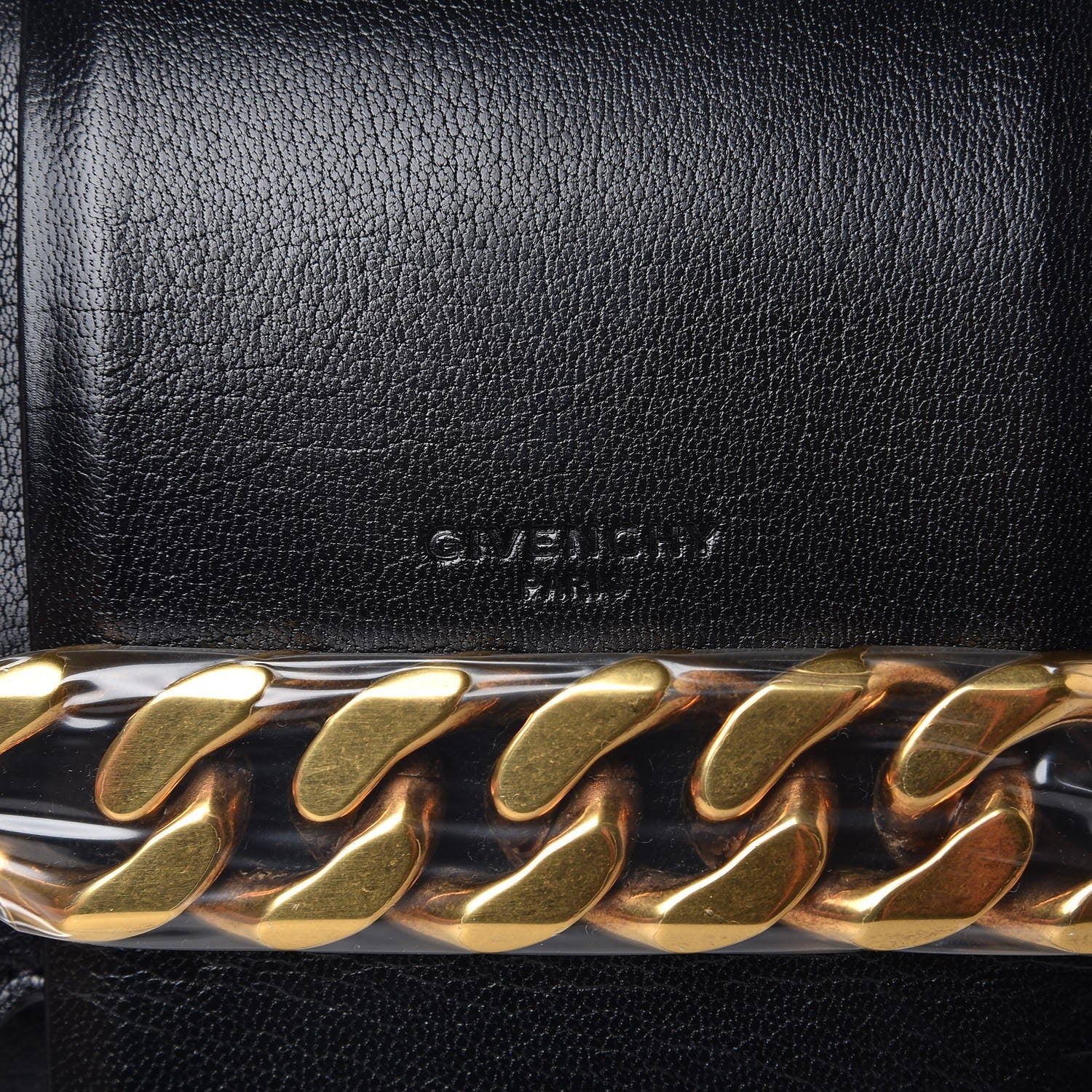 Givenchy Goatskin Infinity Flap Bag Black 7 of 11