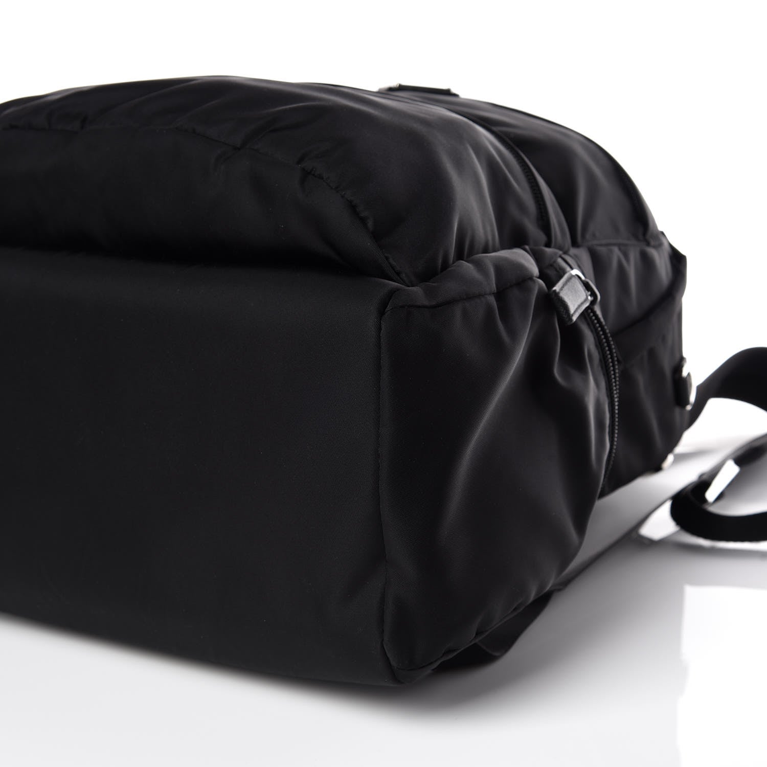 Prada Nylon Saffiano Day Backpack Black 6 of 10