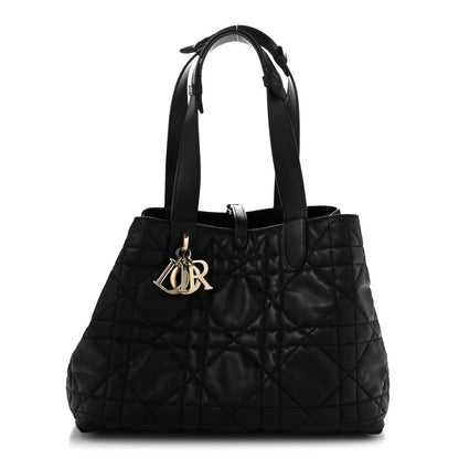 Christian Dior Calfskin Macrocannage Medium Toujours Black 1 of 11