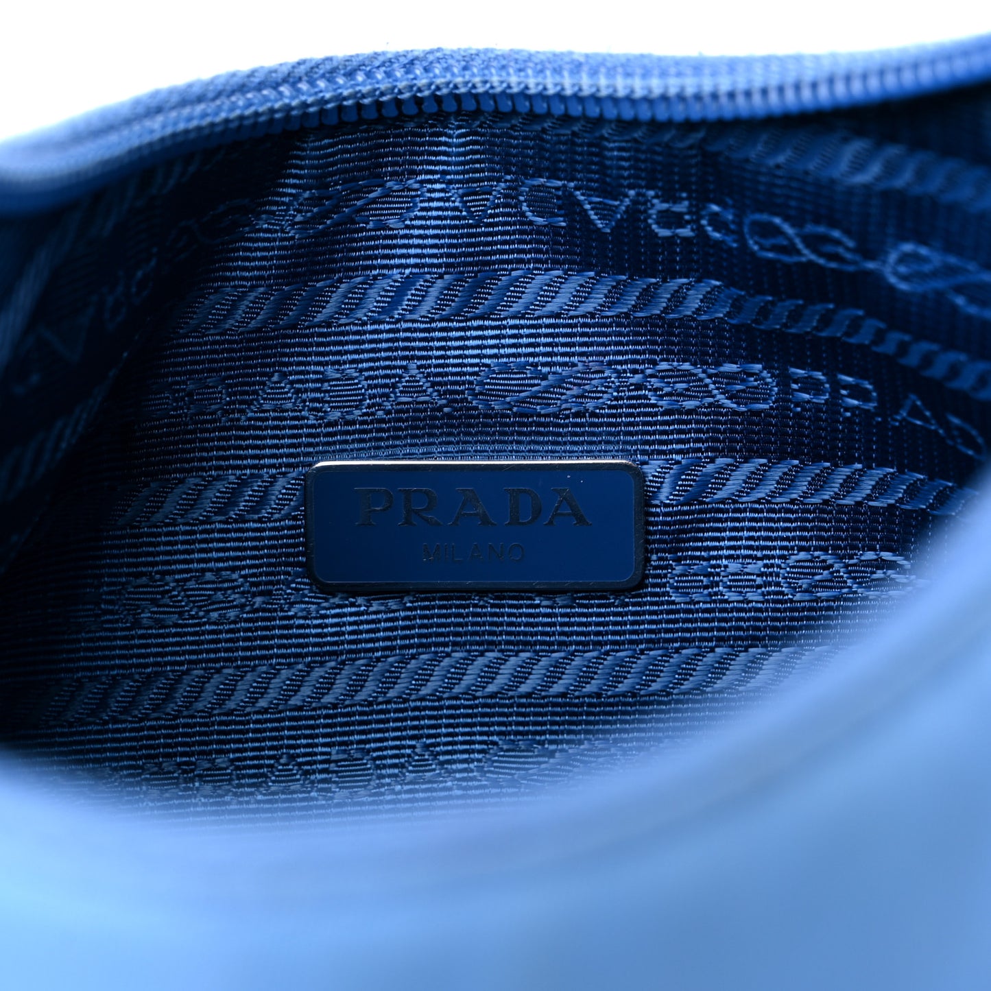 Re-Nylon Saffiano Mini Re-Edition 2000 Bag Pervinca