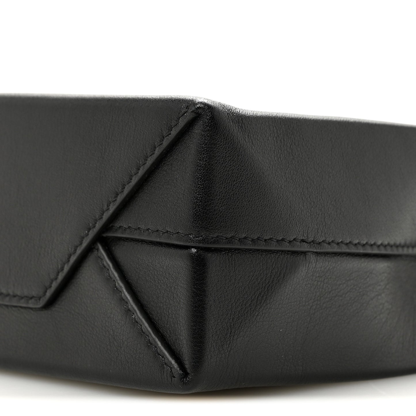 Soft Smooth Calfskin Duty Free Phone Holder Bag Black