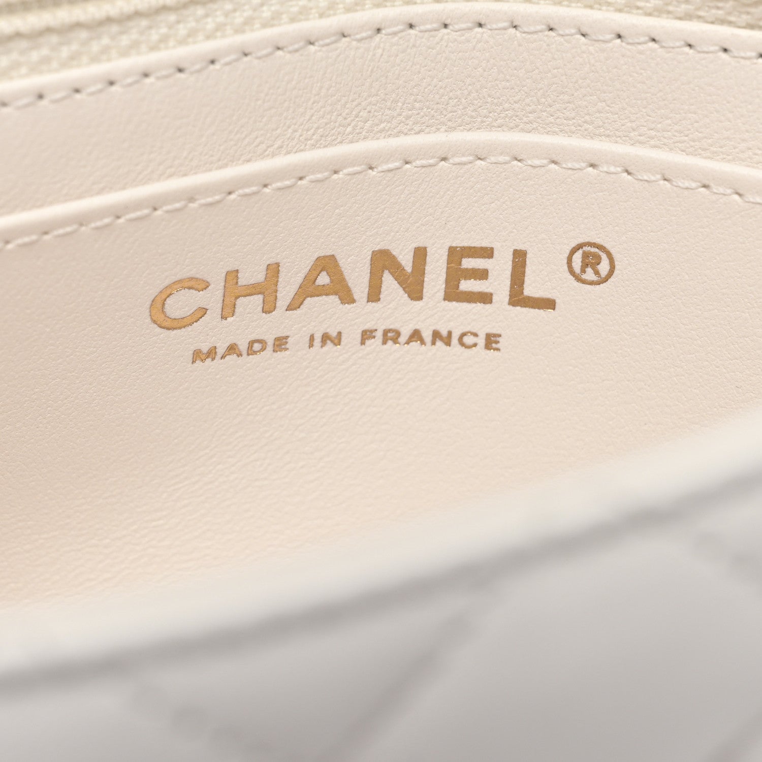 Chanel Lambskin Enamel Quilted Mini Coco Hearts Square Flap White 5 of 7