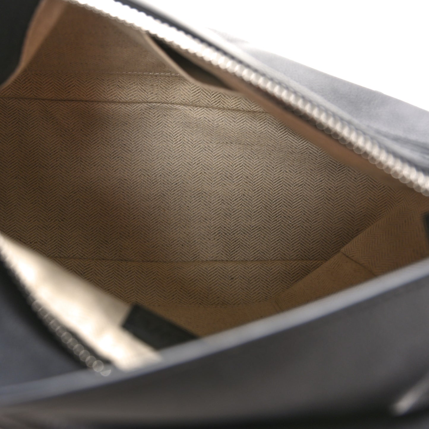 Calfskin Small Puzzle Bag Black