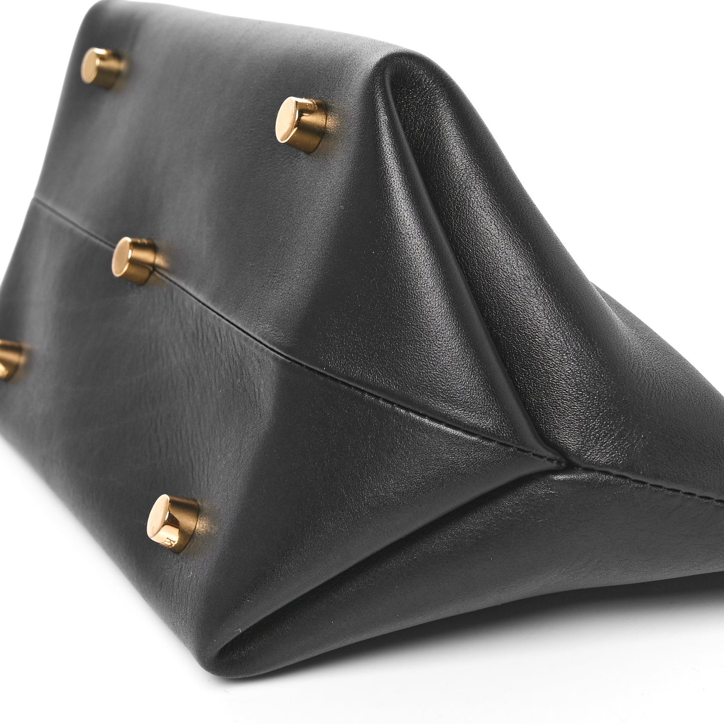 Smooth Calfskin Aimme Envelope Clutch Black