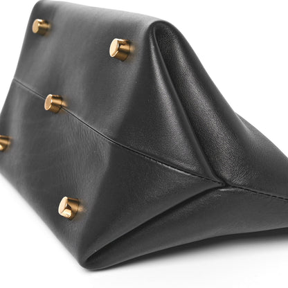 Khaite Smooth Calfskin Aimme Envelope Clutch Black 8 of 8