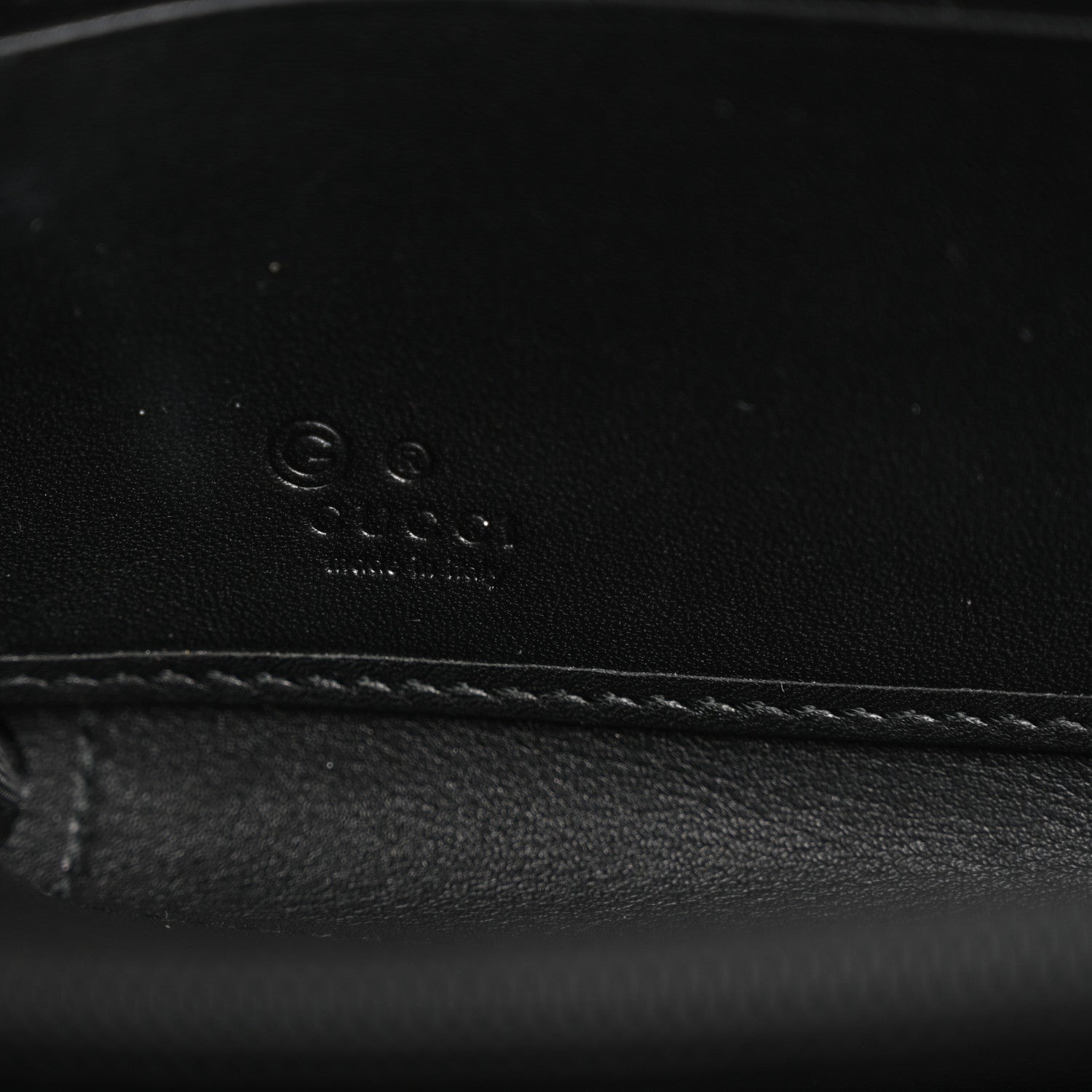 Gucci Microguccissima Zip Around Wallet Black 6 of 14