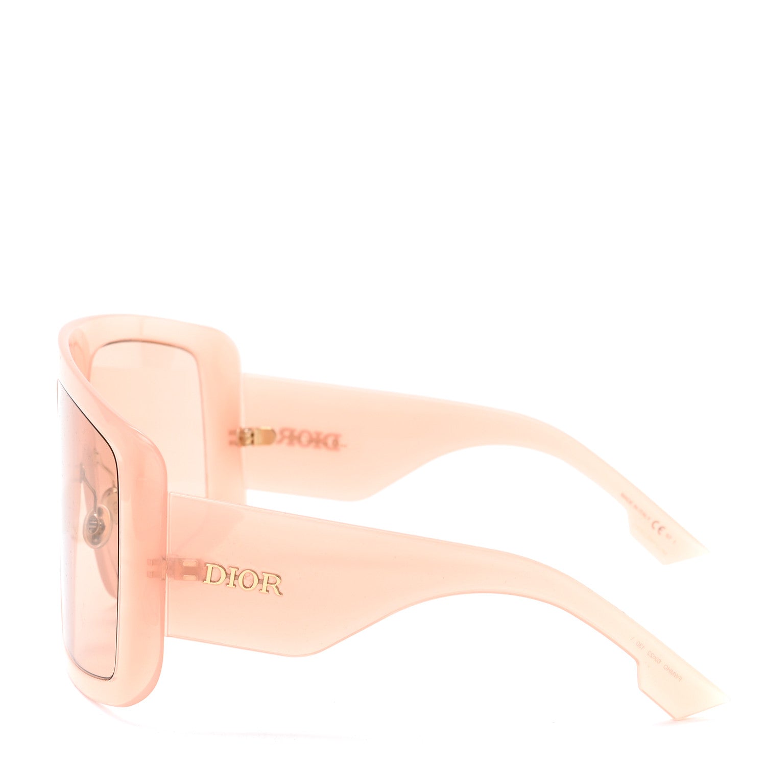 Christian Dior Acetate DiorSo Light 1 Shield Sunglasses Pink 3 of 6