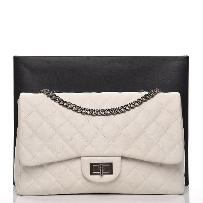 Chanel Caviar Quilted 2.55 Reissue 226 Flap White 9 of 20