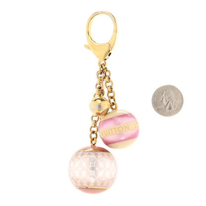 Louis Vuitton Mini Lin Croisette Bag Charm Violet 2 of 6