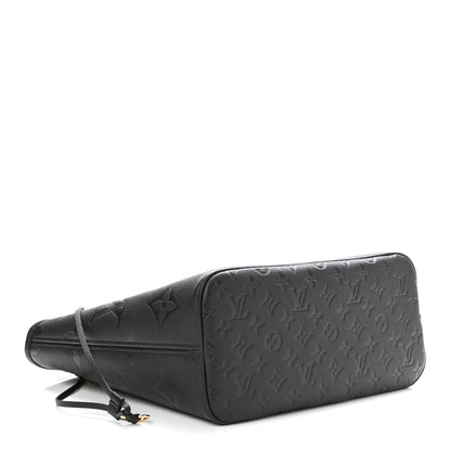 Louis Vuitton Empreinte Monogram Giant Neverfull MM Black 5 of 10