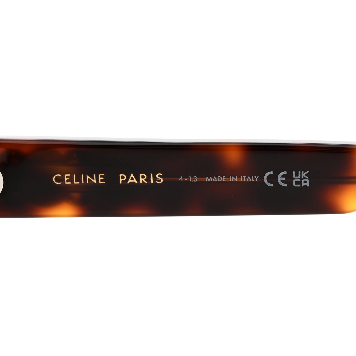 Celine Acetate Triomphe 01 Sunglasses CL 40194U Tortoise 6 of 7