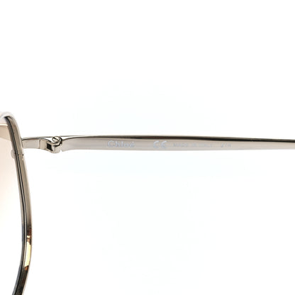Chloe Metal Aviator CE127S Sunglasses Gold 5 of 7