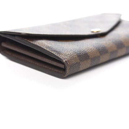 Louis Vuitton Damier Ebene Sarah Wallet NM 7 of 7