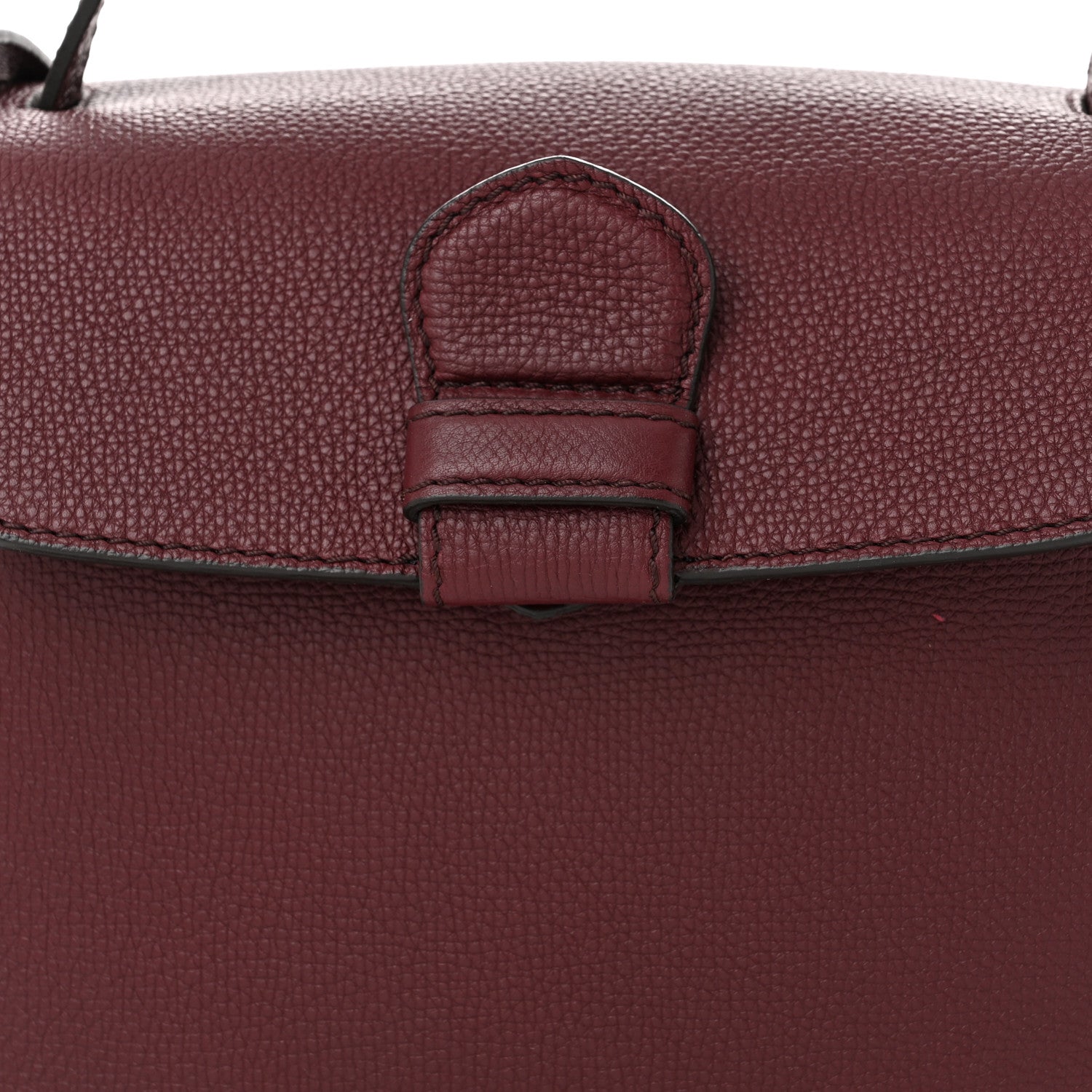 Burberry Derby Calfskin House Check Small Camberley Mahogany Red 7 of 9