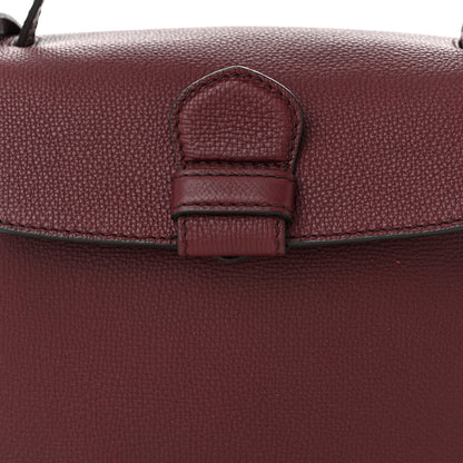 Burberry Derby Calfskin House Check Small Camberley Mahogany Red 7 of 9