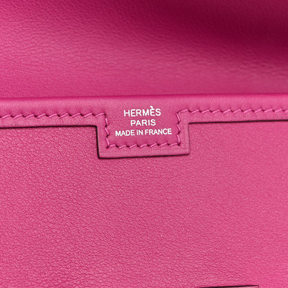 Hermes Swift Jige Elan 29 Clutch Rose Pourpre 6 of 8