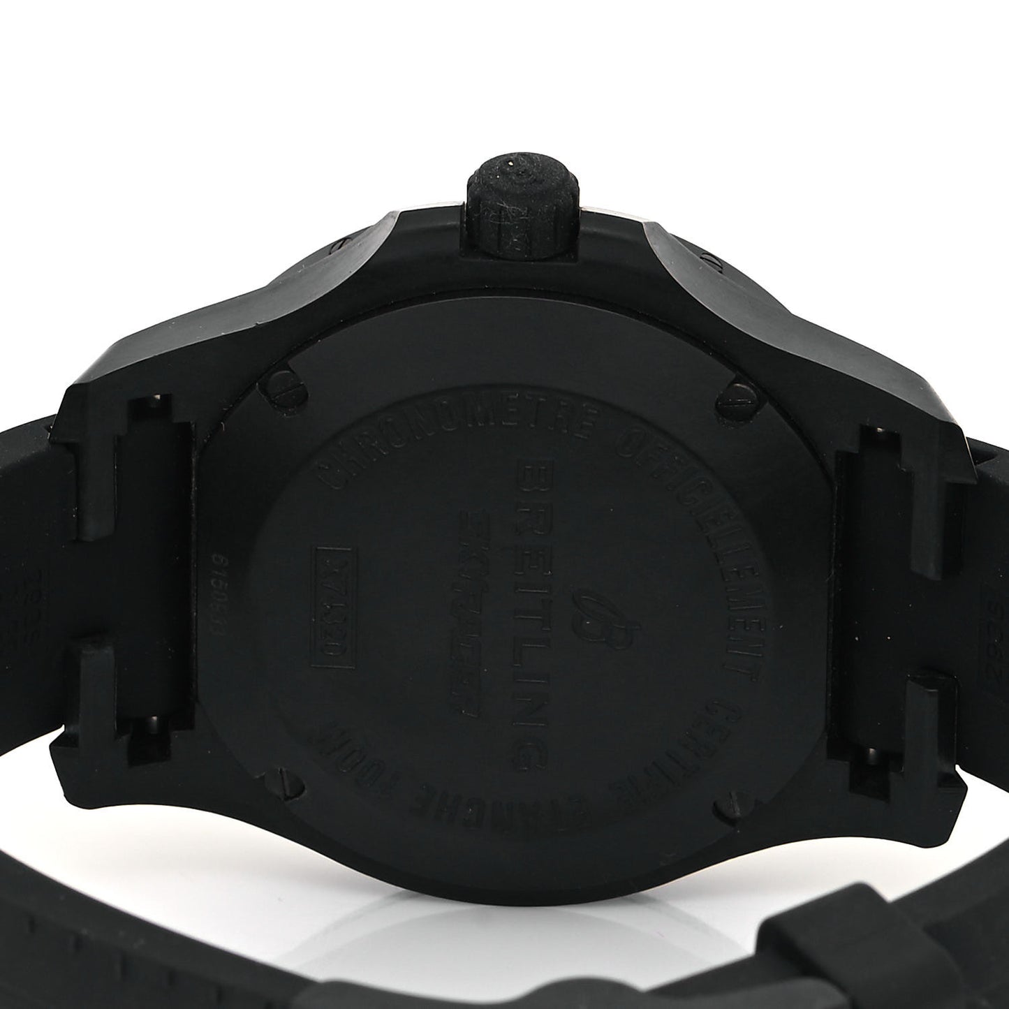 Breitlight Rubber 45mm Colt Skyracer Quartz Watch Black X74320