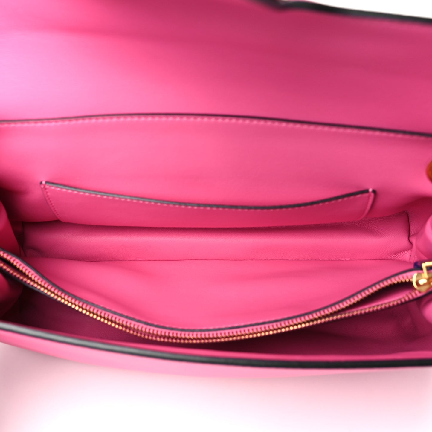 Nappa Stud Sign Shoulder Bag Feminine Pink
