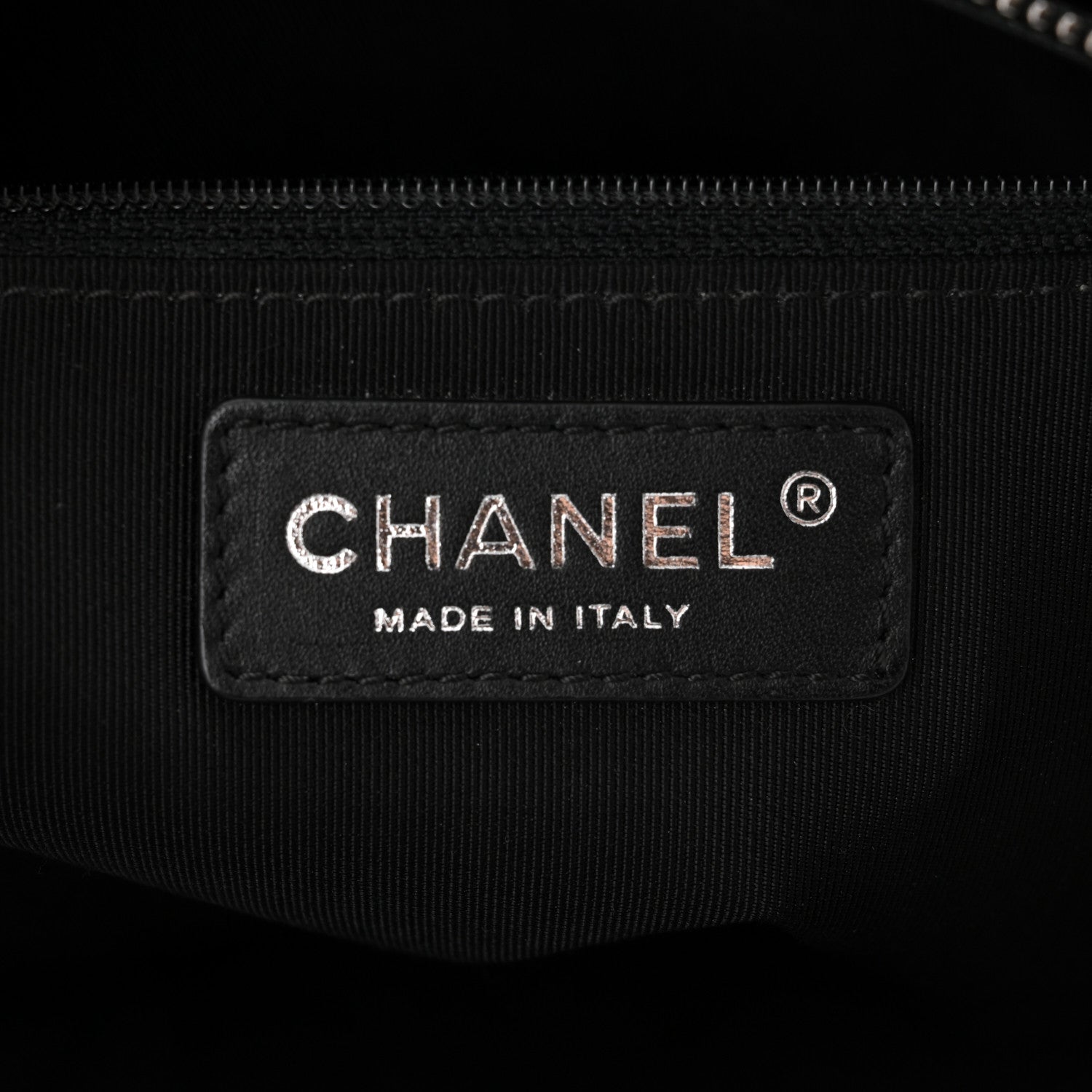 Chanel Caviar Quilted Medium Rock In Rome Tote Black 5 of 9