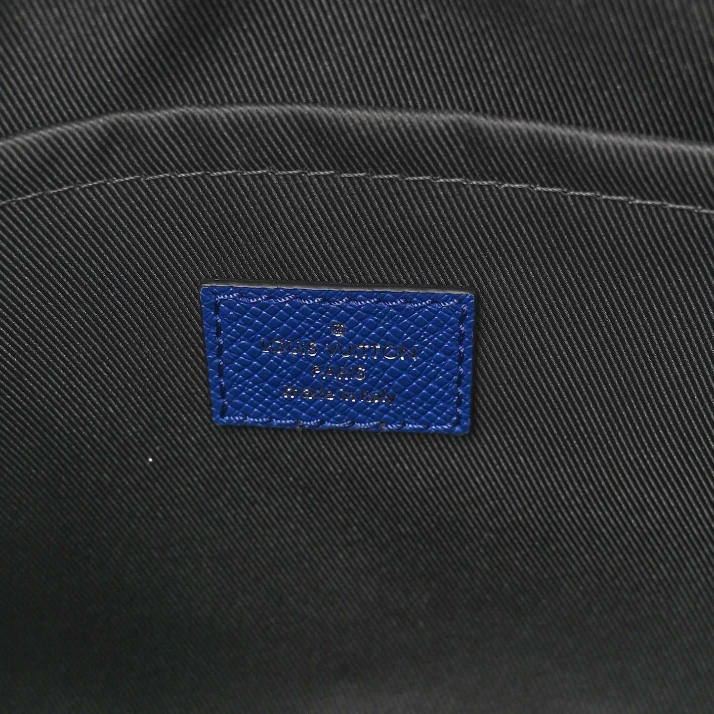 Taiga Monogram Outdoor Messenger Cobalt