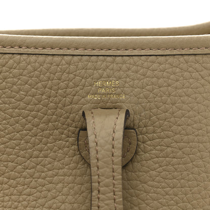 Hermes Taurillon Clemence Evelyne TPM Beige Marfa 6 of 11