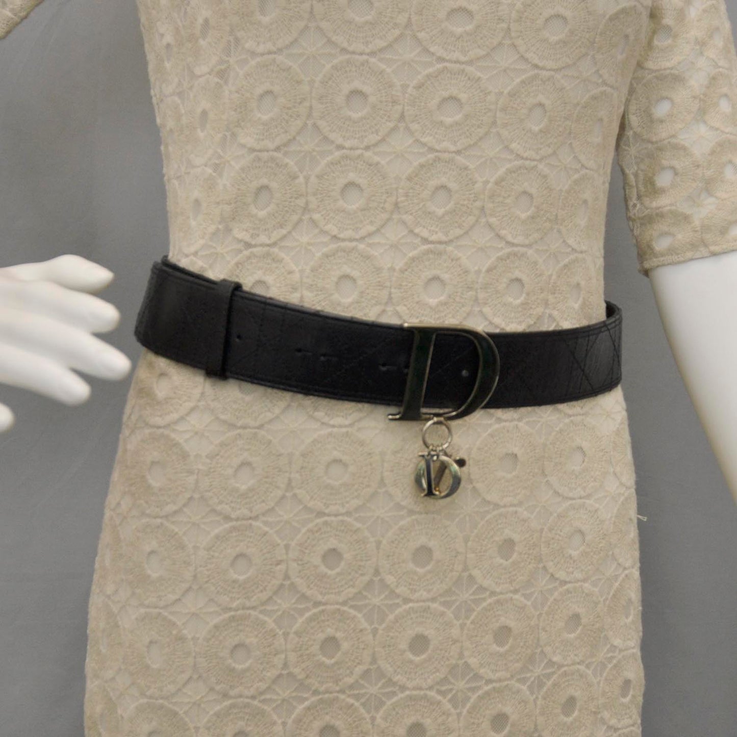 Cannage Belt 85 Black