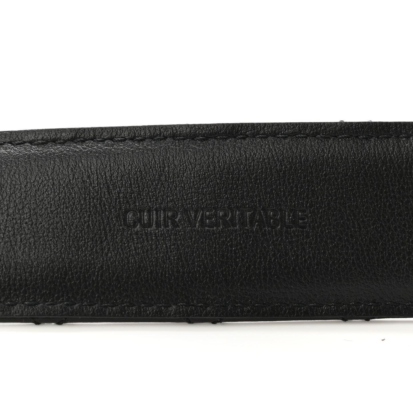 Lambskin Quilted CC Chain Belt 75 30 Black