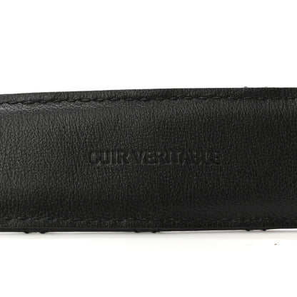 Chanel Lambskin Quilted CC Chain Belt 75 30 Black 7 of 8