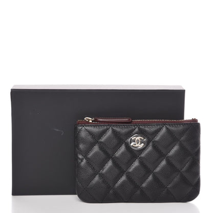 Chanel Caviar Quilted Small Cosmetic Case Black 8 of 8