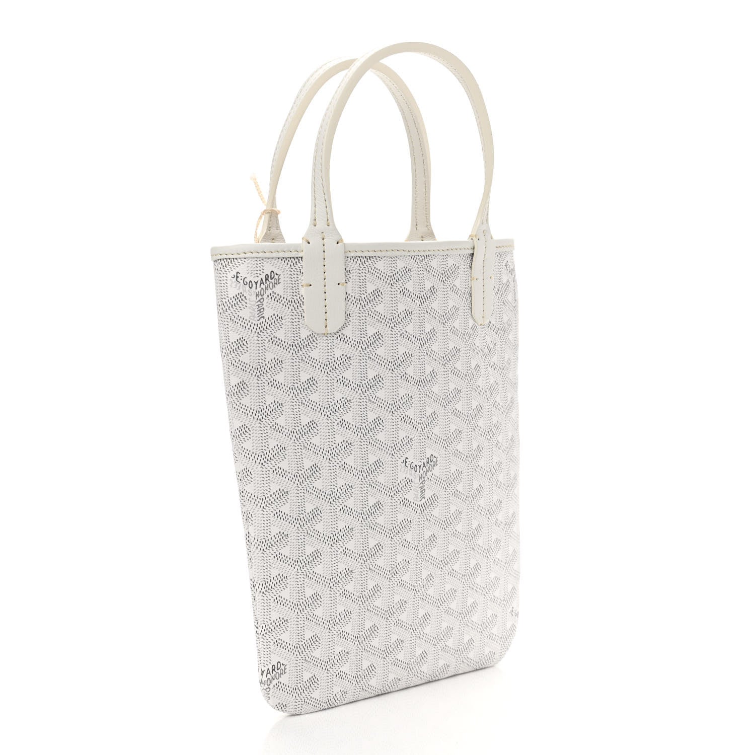 Goyard Goyardine Poitiers Tote White 2 of 9