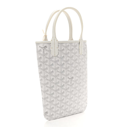 Goyard Goyardine Poitiers Tote White 2 of 9